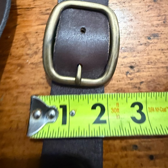 Lauren Ralph Lauren Brown Leather Belt Size L